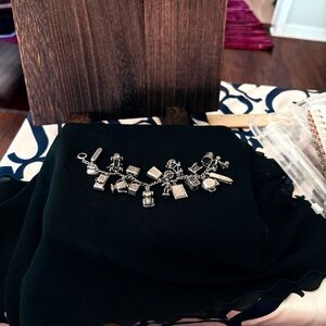 Vintage Charm Bracelet w Charms